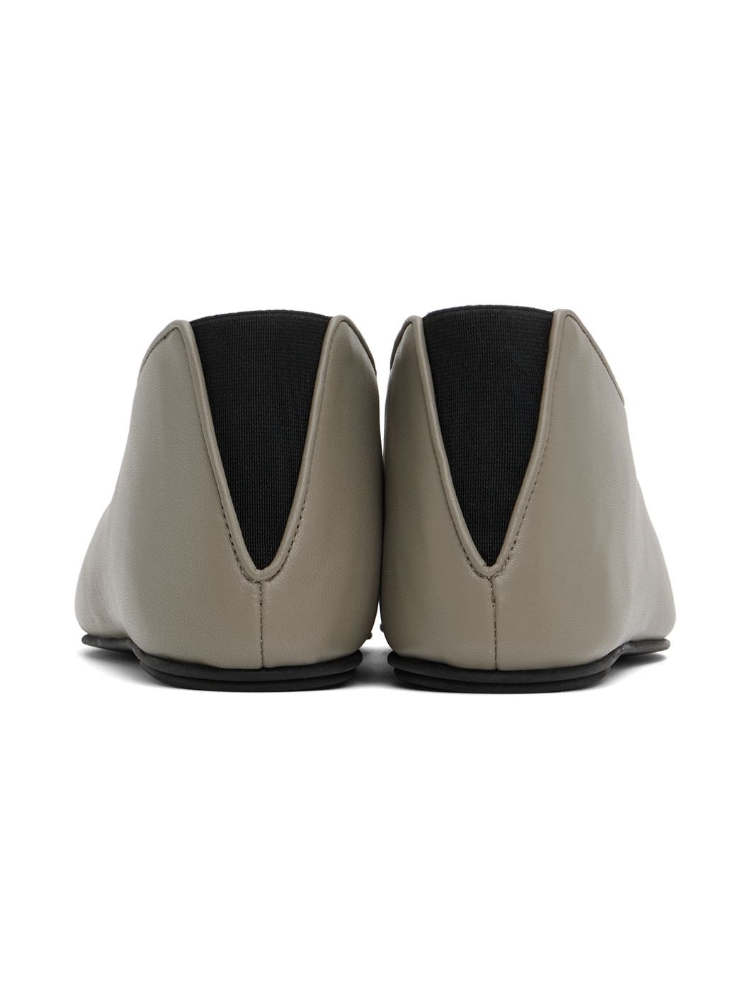 Taupe Rachel Slip-on Loafers - 2