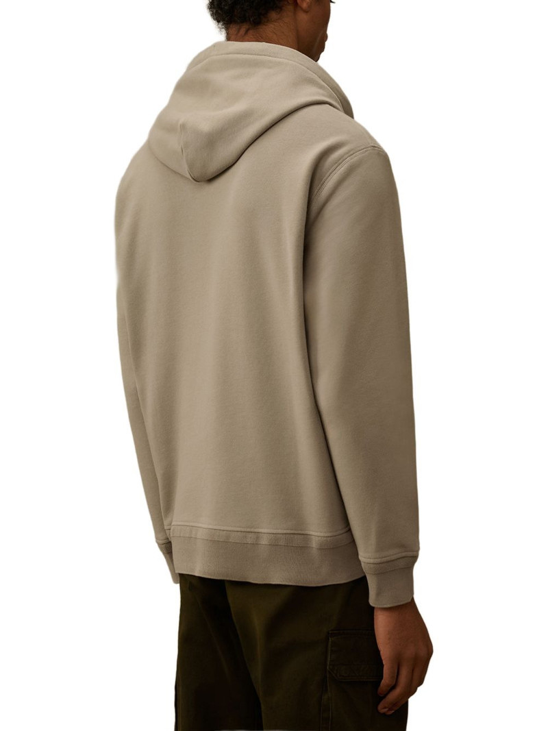 logo-detail zip-up hoodie 4