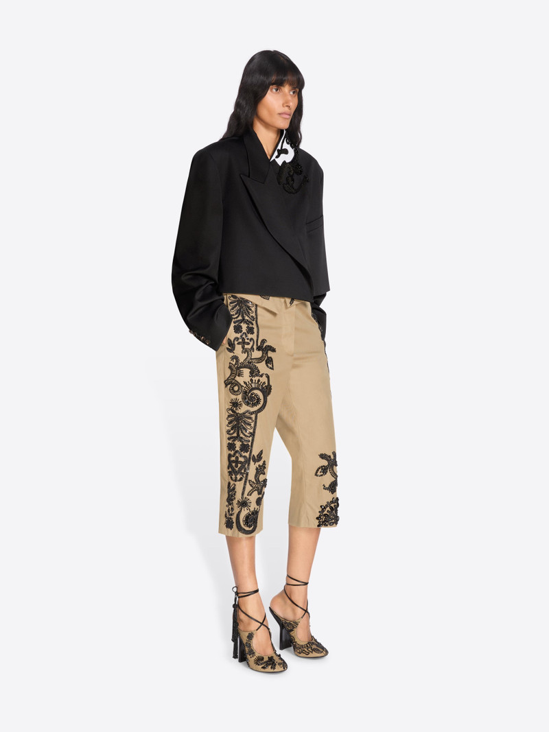 CROPPED EMBROIDERED BLAZER 3