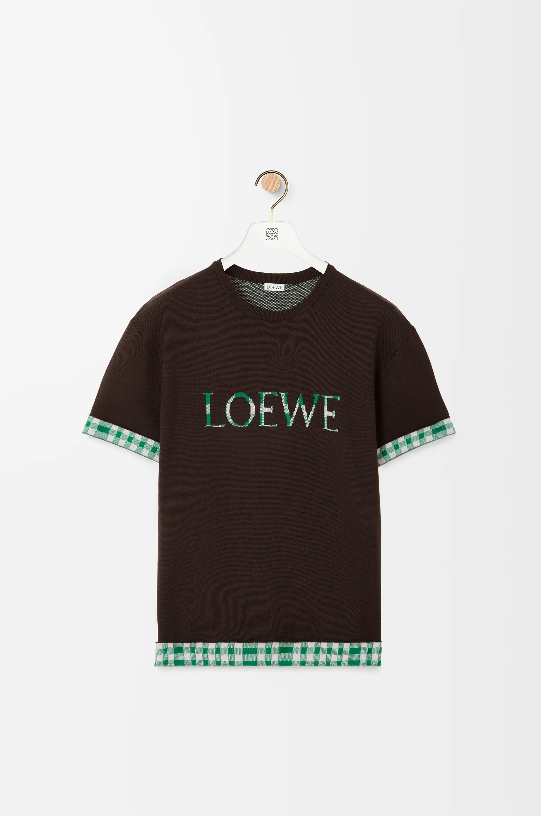 Top in wool and cotton - 1