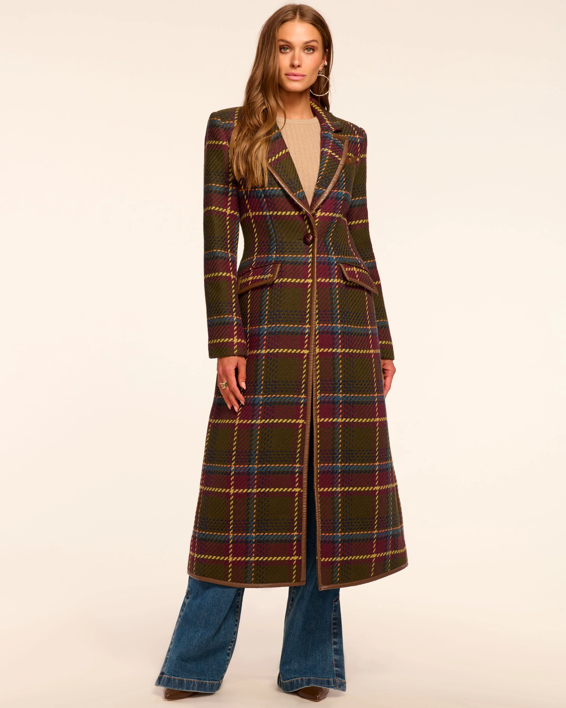 Mullin Plaid Coat - 1