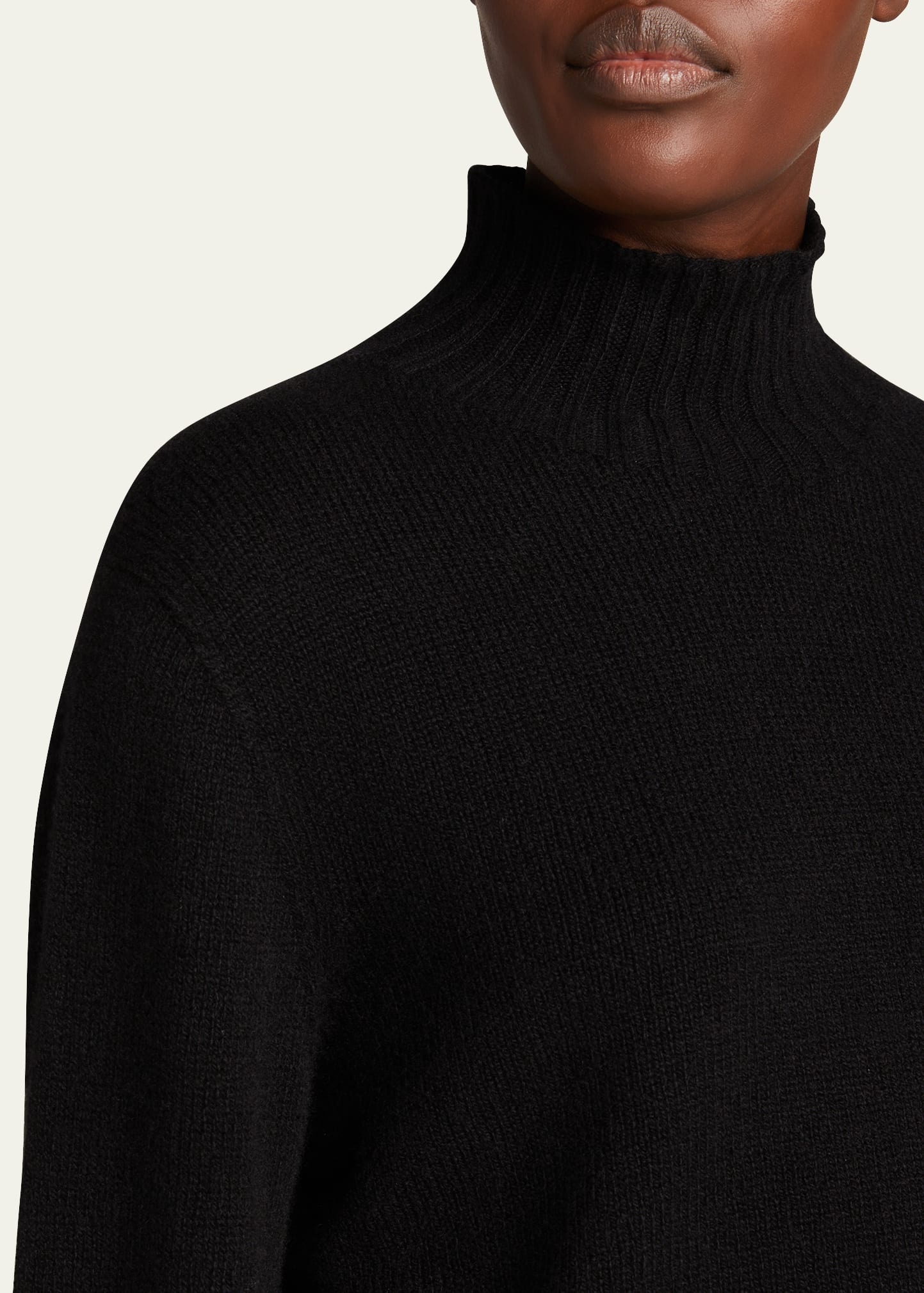 Kensington High-Neck Cashmere Sweater - 5