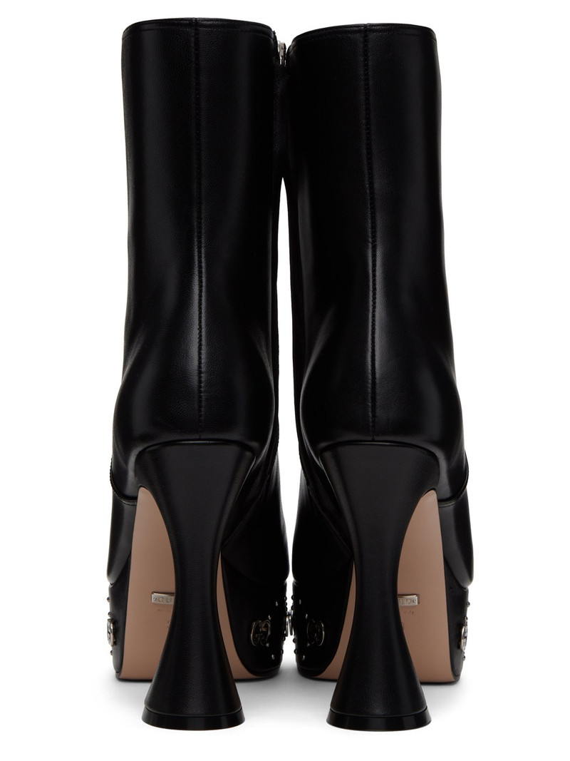 Interlocking G leather boots 2