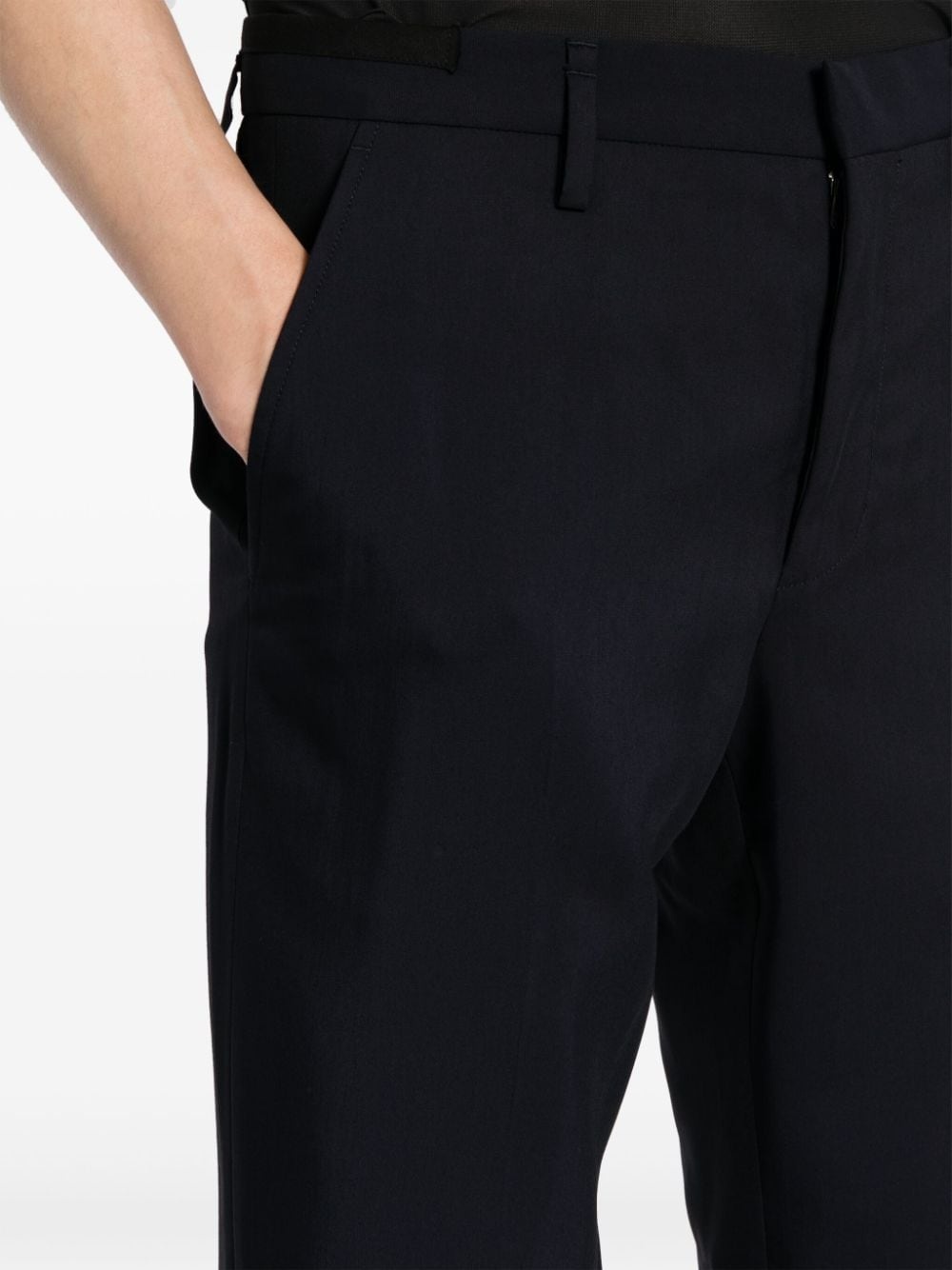 straight-leg tailored trousers - 5