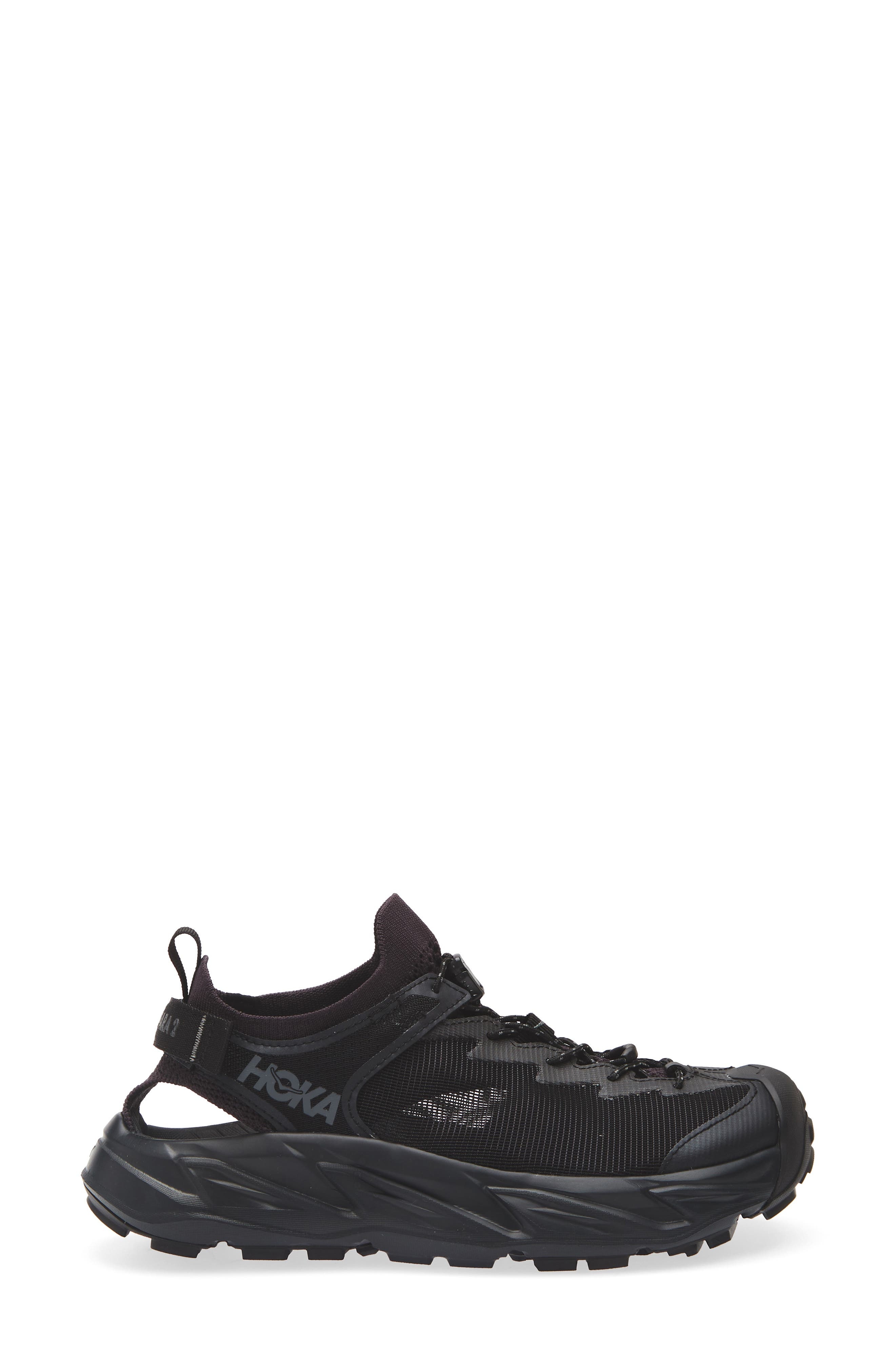 HOKA Hopara 2 Hiking Sandal in Black /Black at Nordstrom - 3