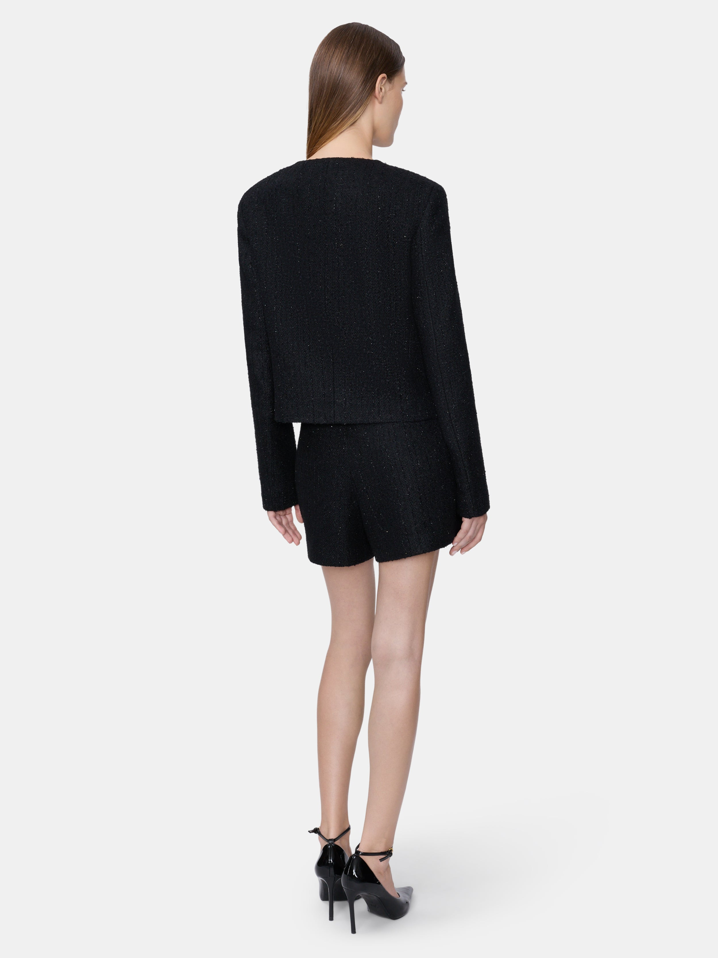 WOMEN'S SHIMMER BOUCLE JACKET - 4