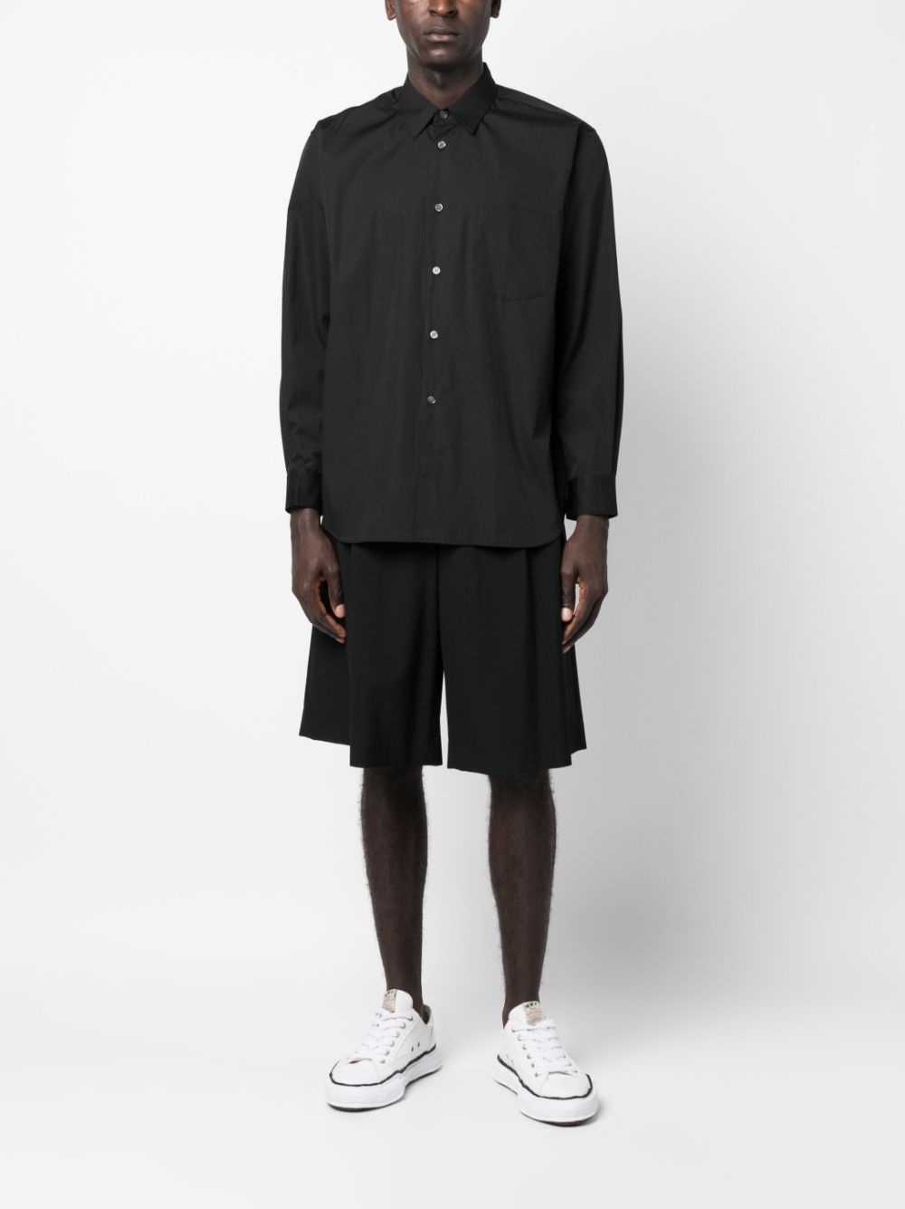 long-sleeve cotton shirt - 2