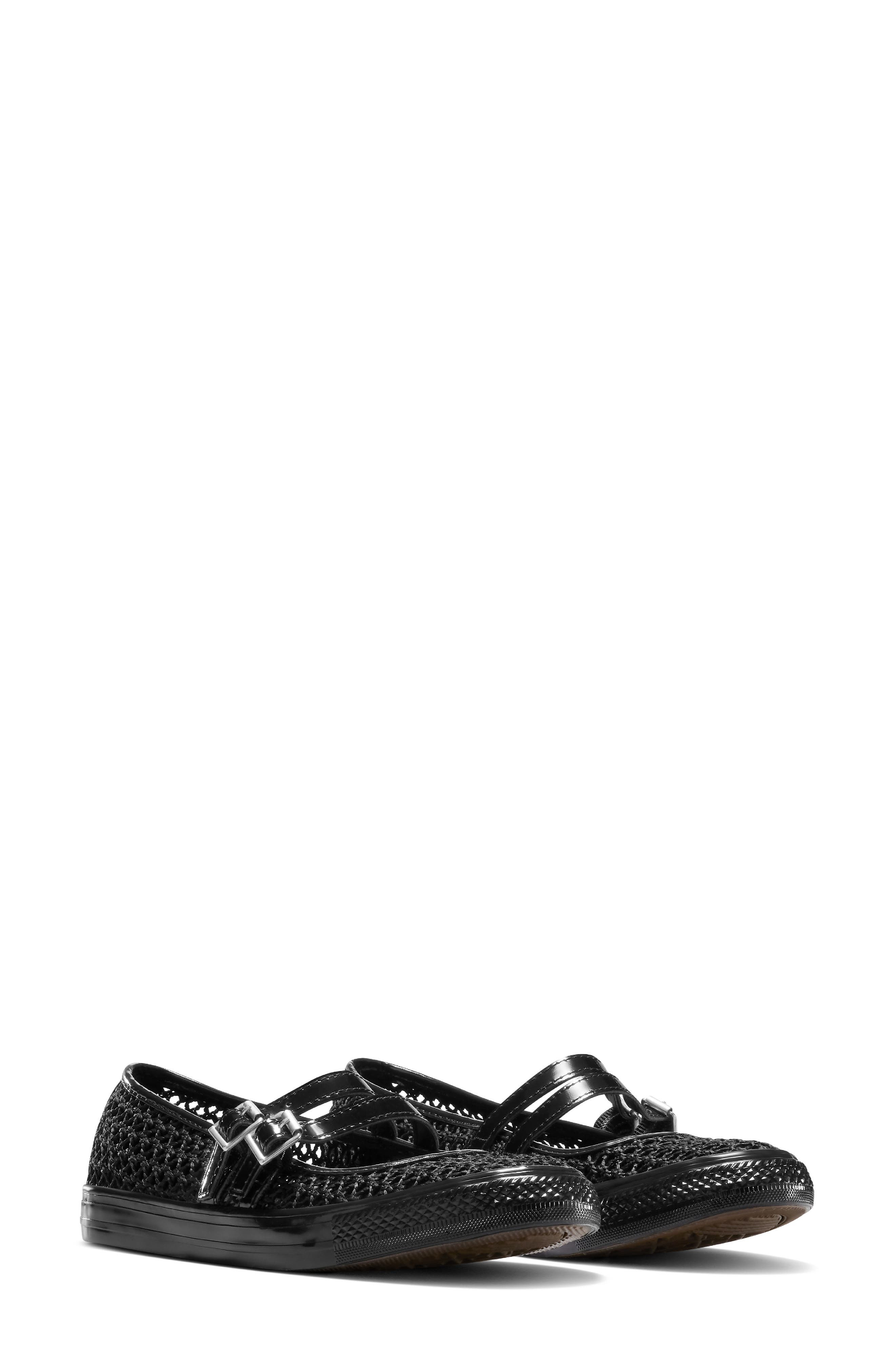 Converse Chuck Taylor All Star Dainty Mary Jane Sneaker in Black at Nordstrom - 7