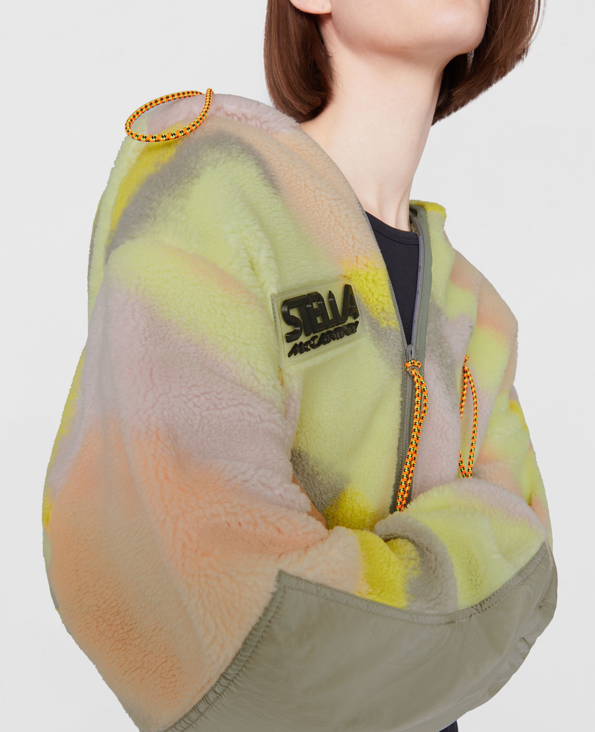 Teddy Mat Cropped Jacket - 4