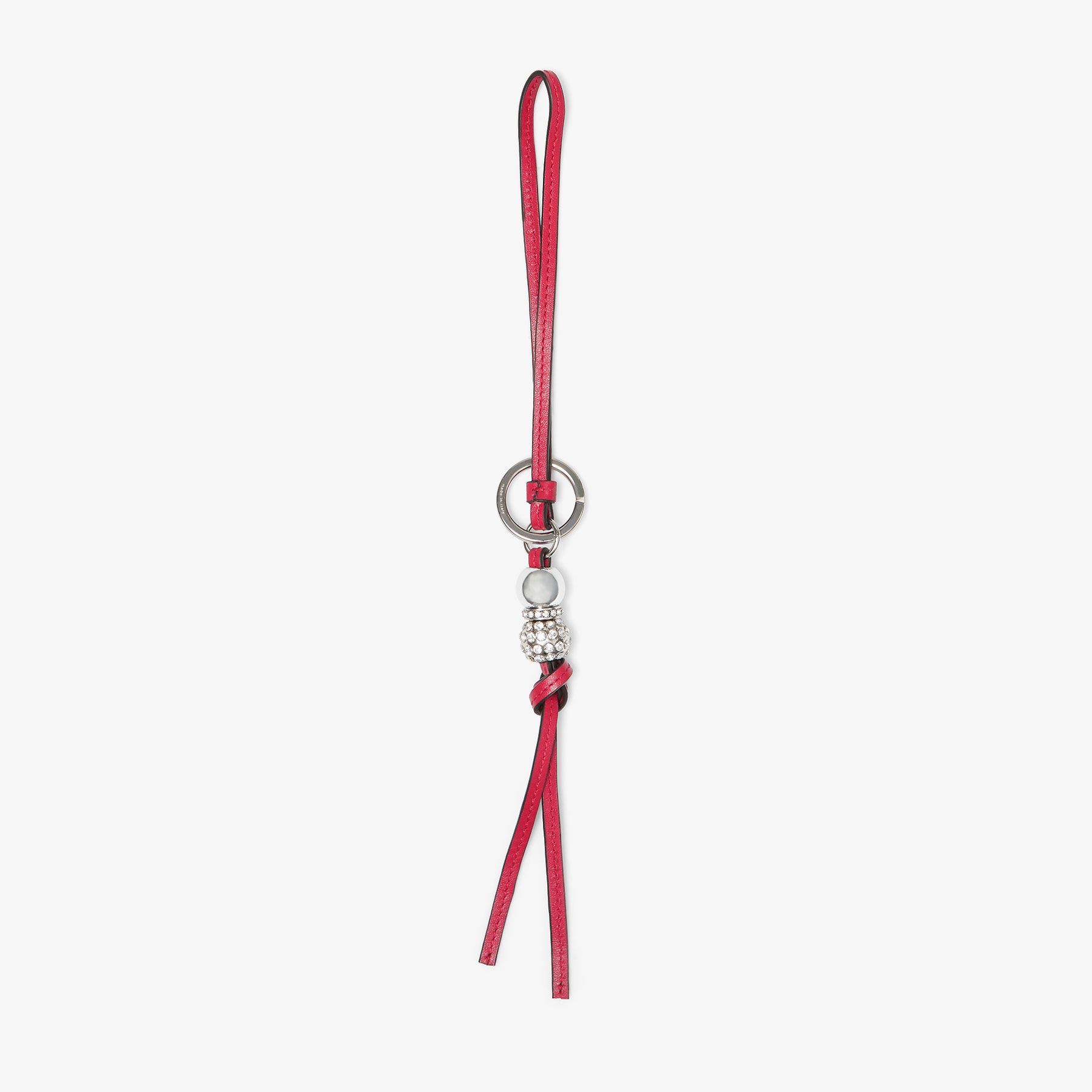 Spheres Charm
Ruby Red Leather Bag Charm - 3