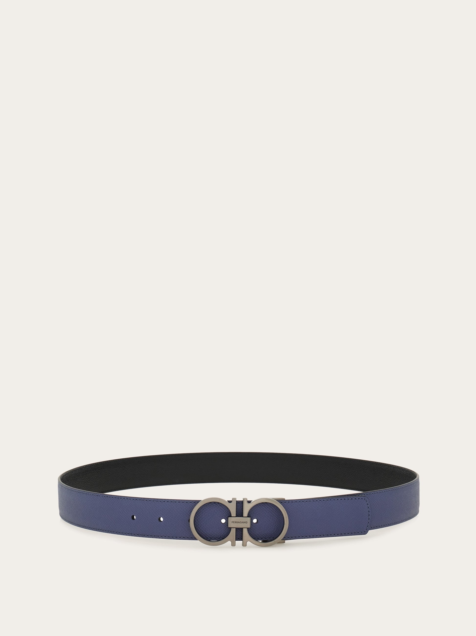 Reversible and adjustable Gancini belt - 3