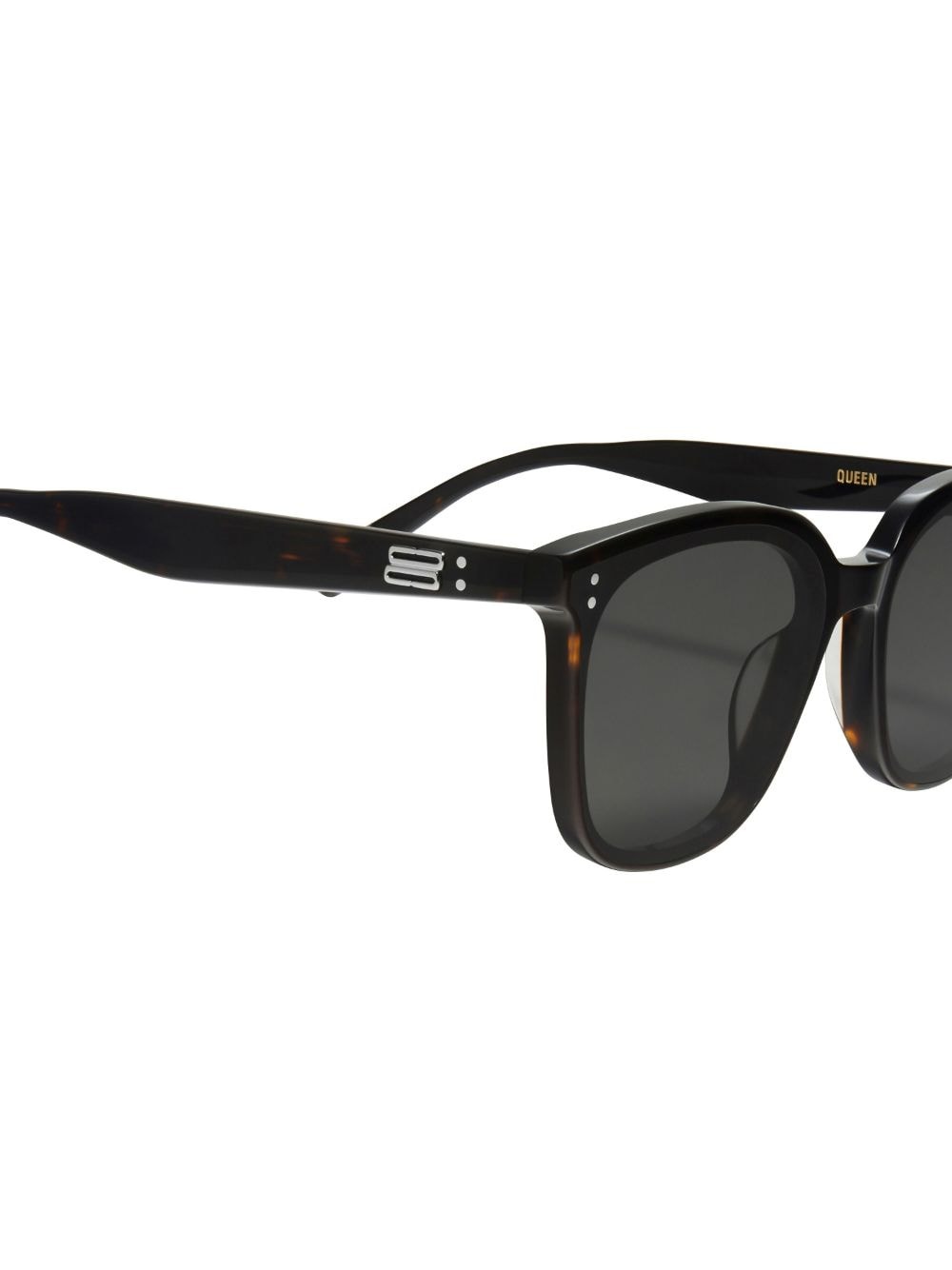 Queen tortoiseshell square-frame sunglasses - 3