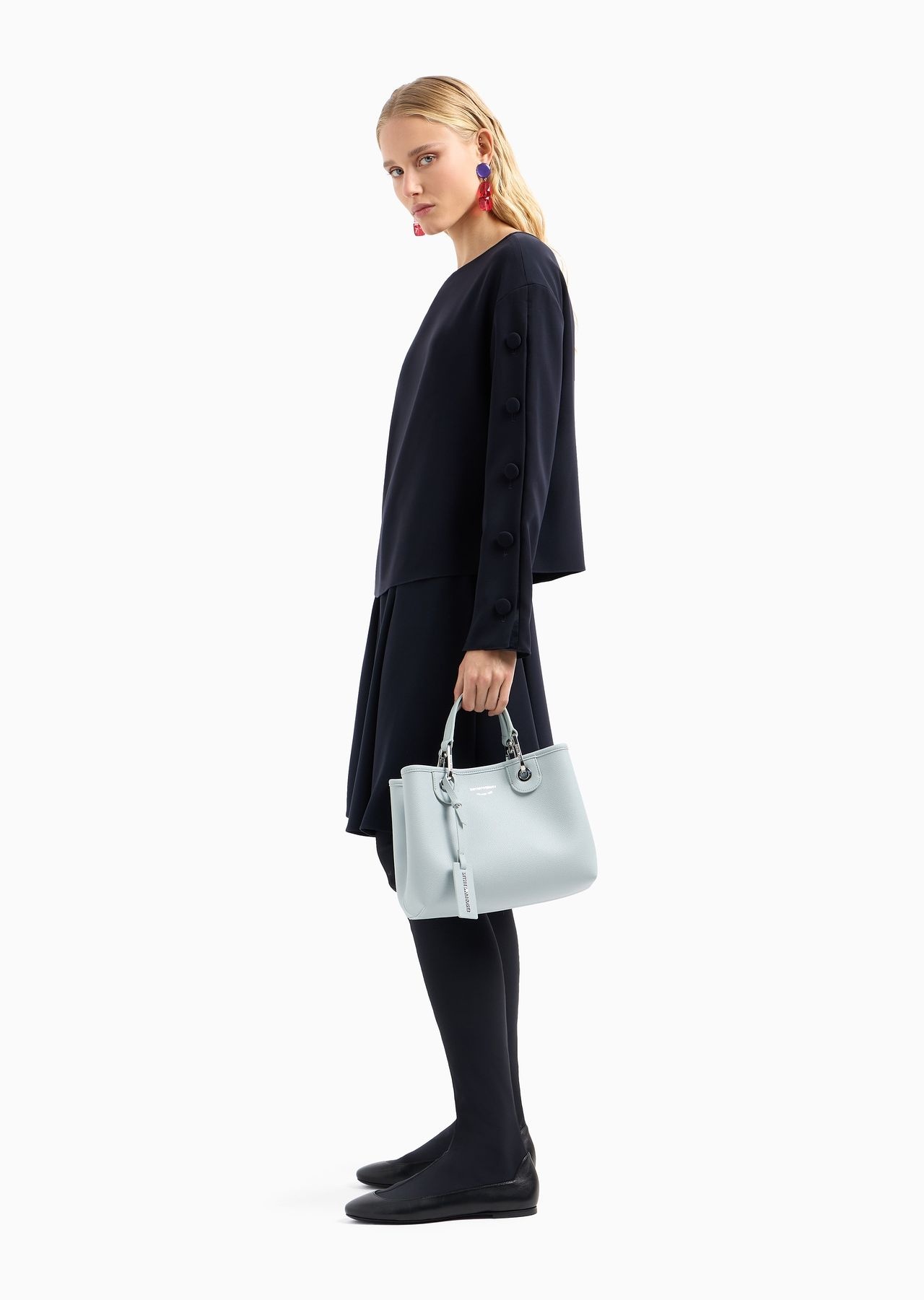 Small MyEA shopper bag with deer print - 6
