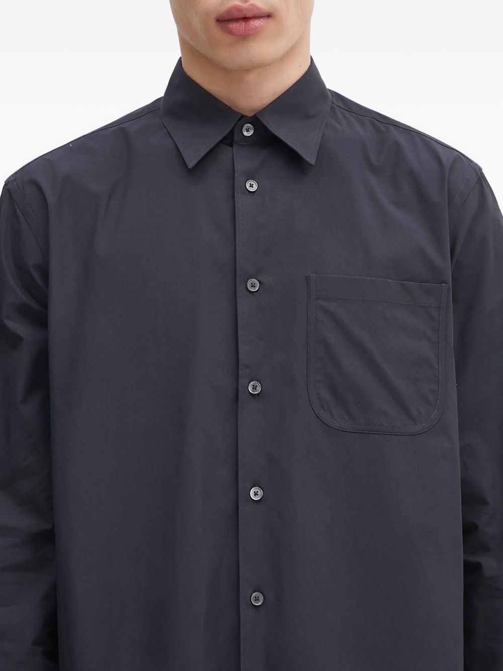 pocket long-sleeve shirt - 5