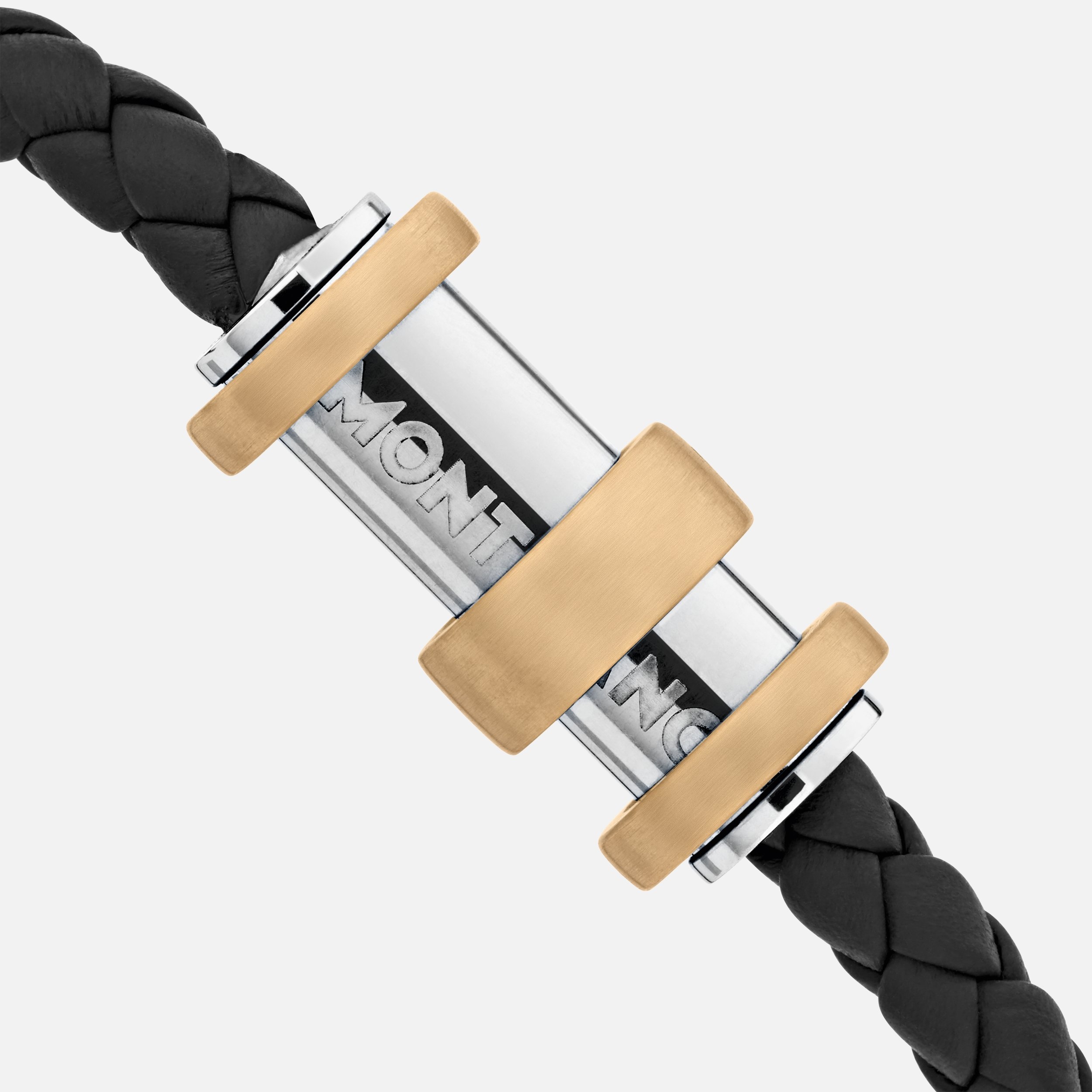 Bracelet 1858 Geosphere Leather Steel - 2
