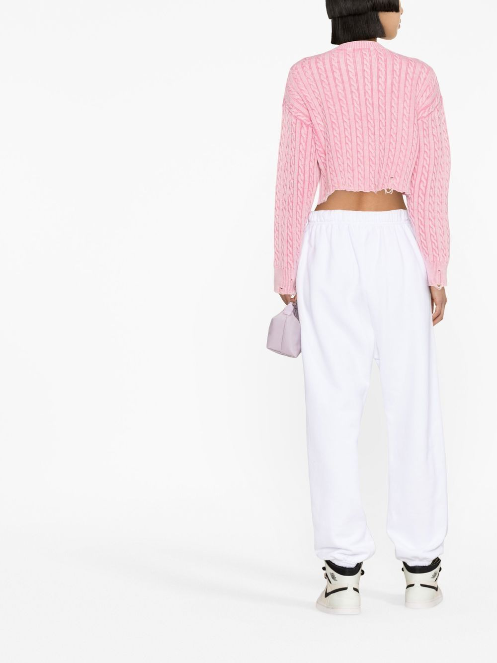 Icon logo jersey track pants - 4