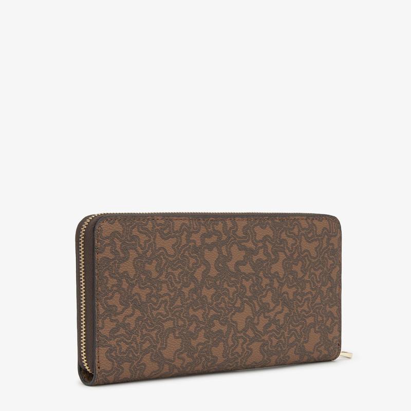 TOUS Brown Wallet TOUS Kaos Mini Lines outlook