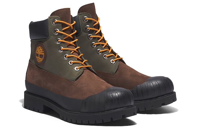 Timberland Premium 6 Inch Rubber-Toe Boot 'Dark Brown' A2FXF931 - 4