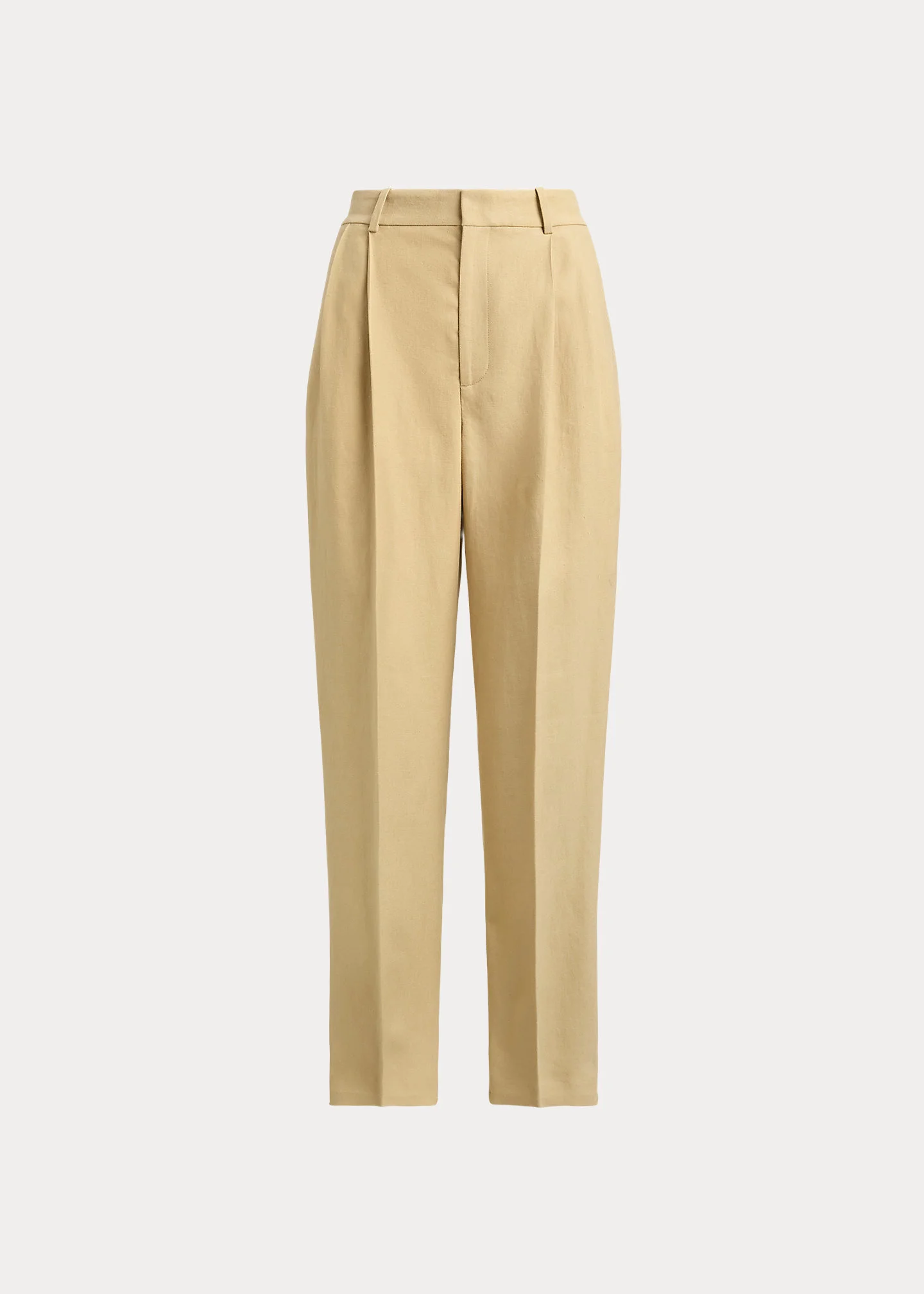 Hemp Pleated Tapered Pant - 1