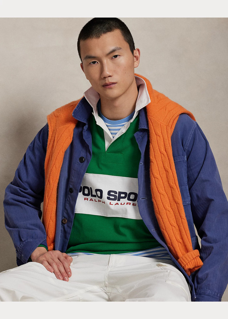 Big Fit Polo Sport Rugby Shirt 7