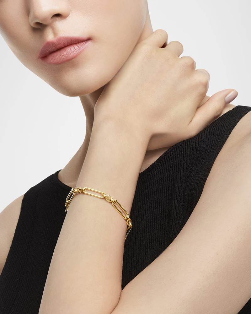 DAVID YURMAN Lexington Chain Bracelet in 18K Gold, 6.5mm outlook