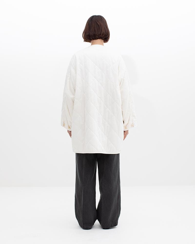 LINER MIL COAT W OFF WHITE 6