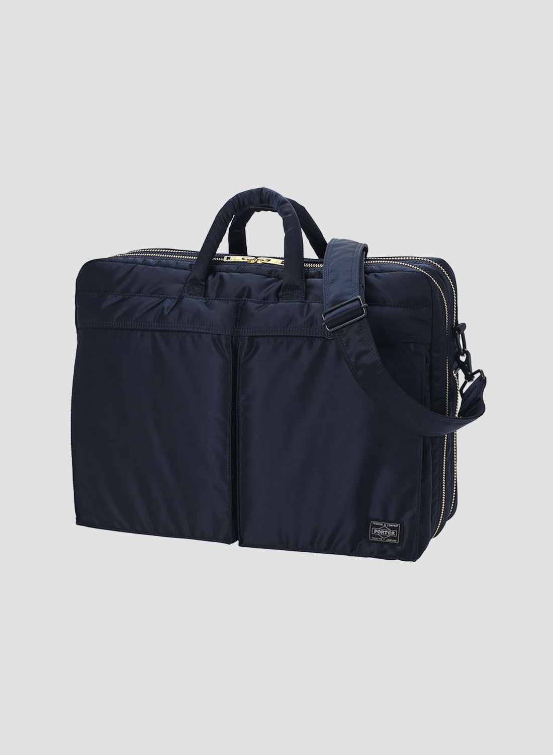 Porter-Yoshida & Co Tanker 2Way Briefcase in Iron Blue - 1