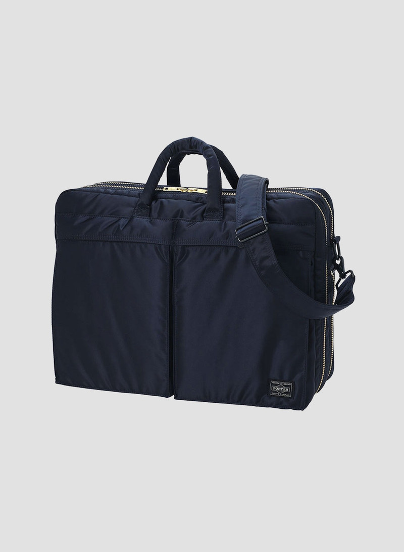Porter-Yoshida & Co Tanker 2Way Briefcase in Iron Blue 1