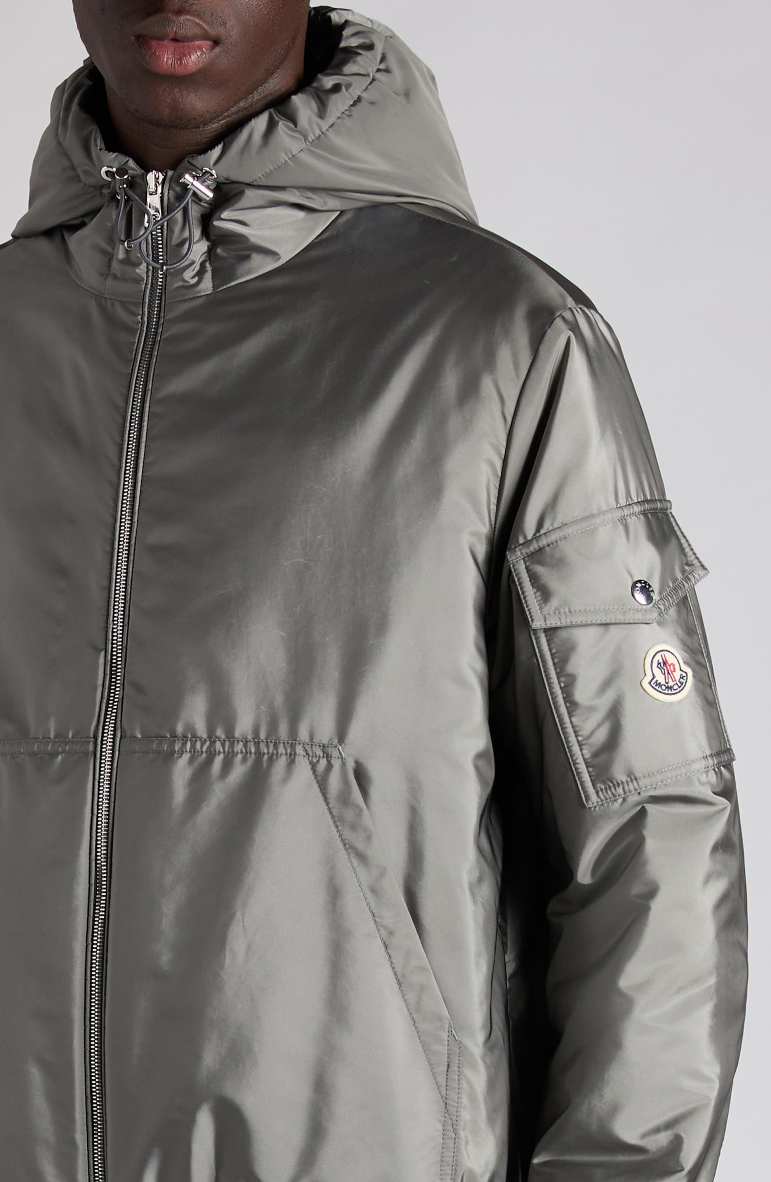 Moncler Poiliot Down Hooded Jacket in Rooftop at Nordstrom - 5