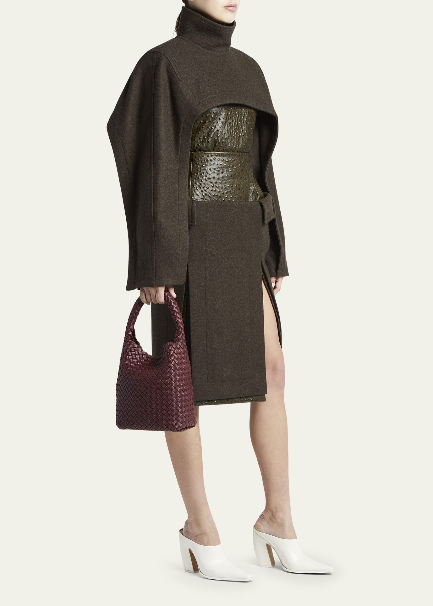 Cabat Small Intreccio Bucket Bag - 5