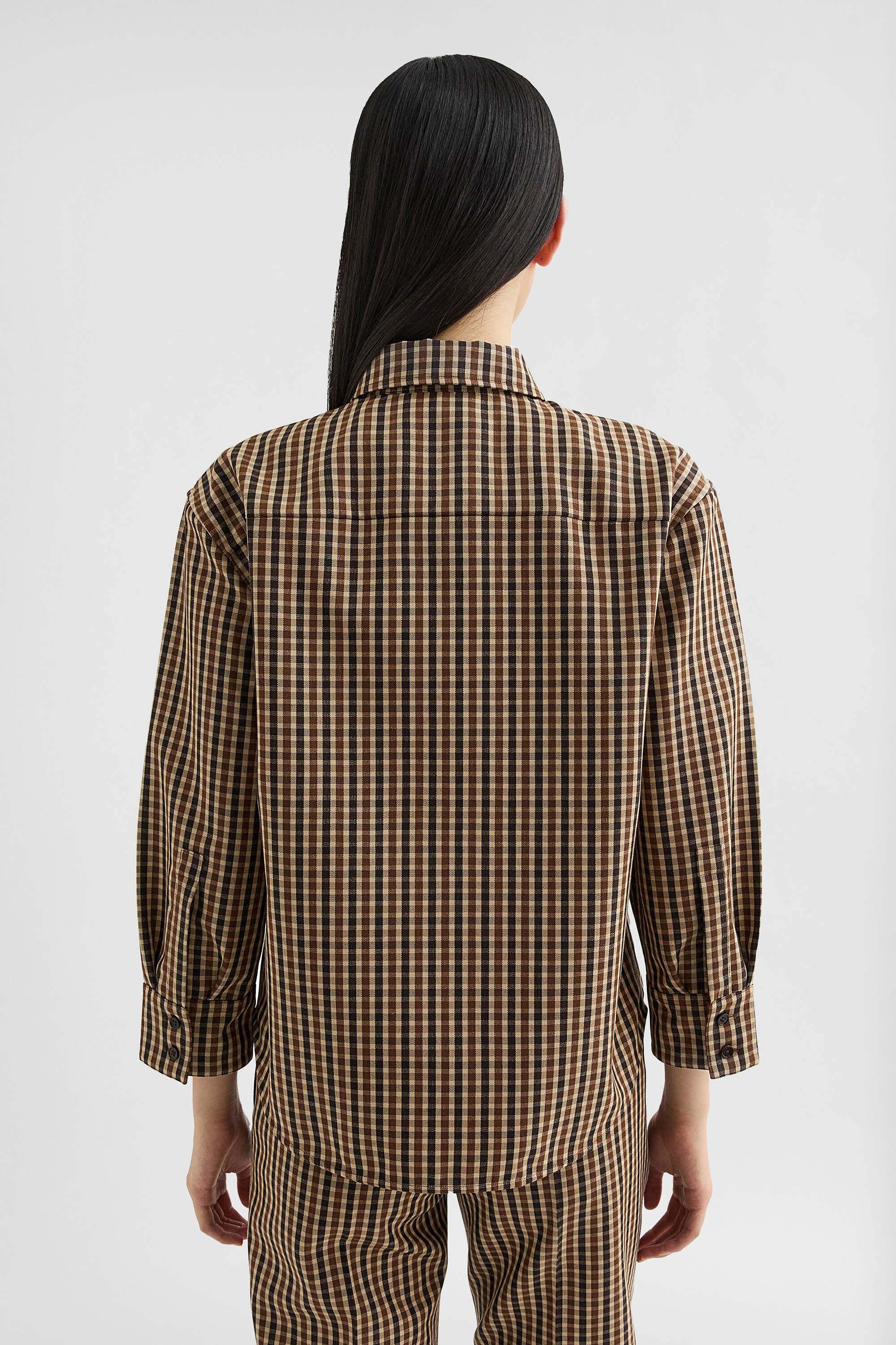 Wool Canvas Printed Shirt - 6