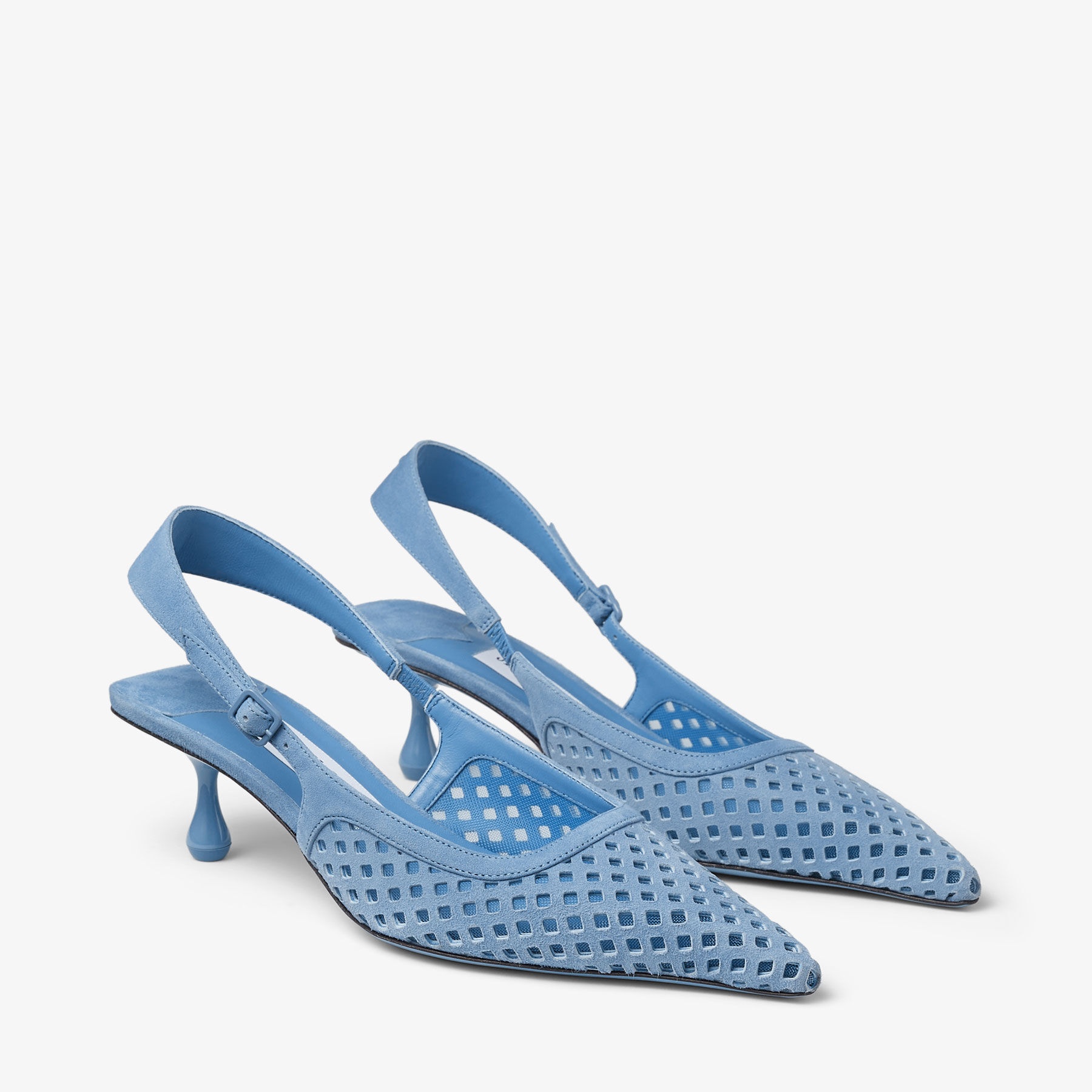 Amel 50
Denim Suede Sling Back Pumps - 2