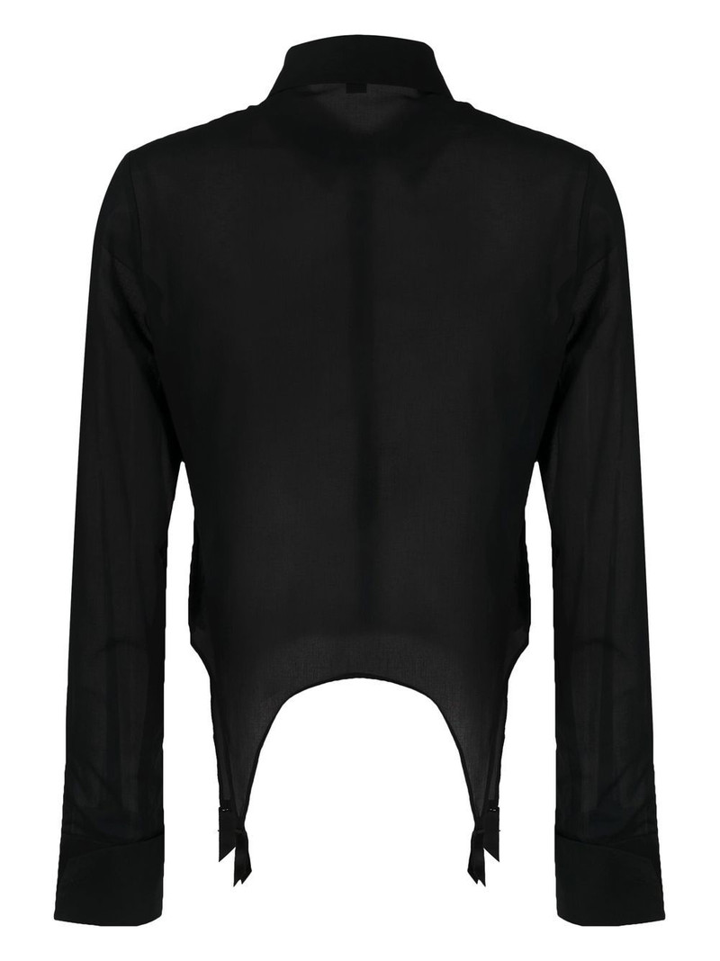KIKI DE MONTPARNASSE cotton garter shirt outlook