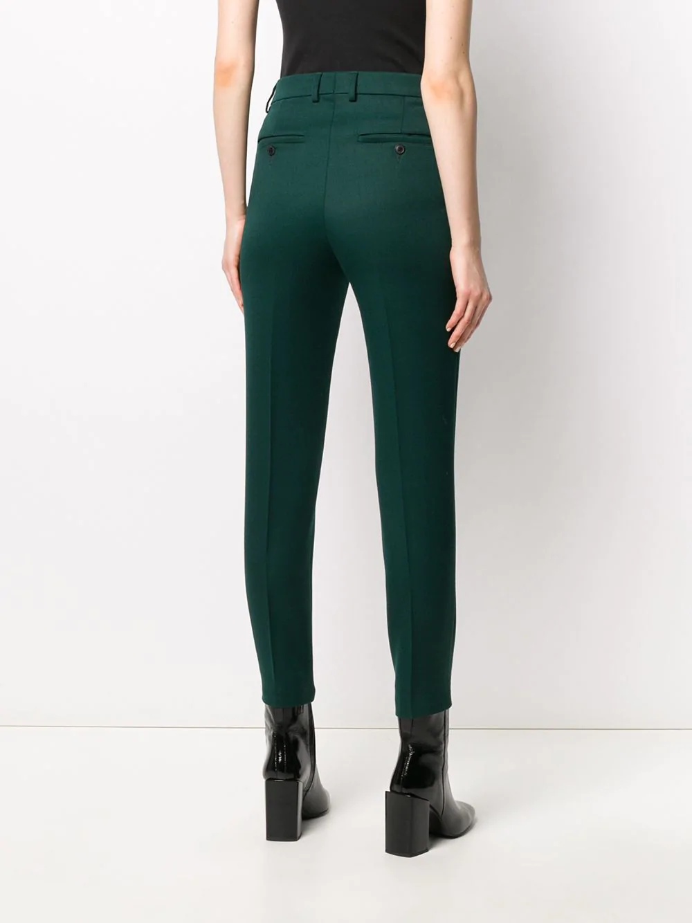 slim-fit tailored trousers - 4