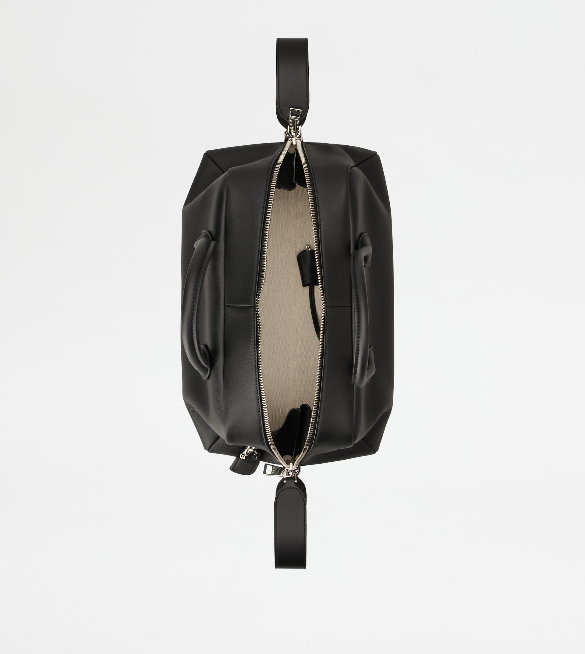TOD'S DARSENA IN LEATHER MEDIUM - BLACK - 5
