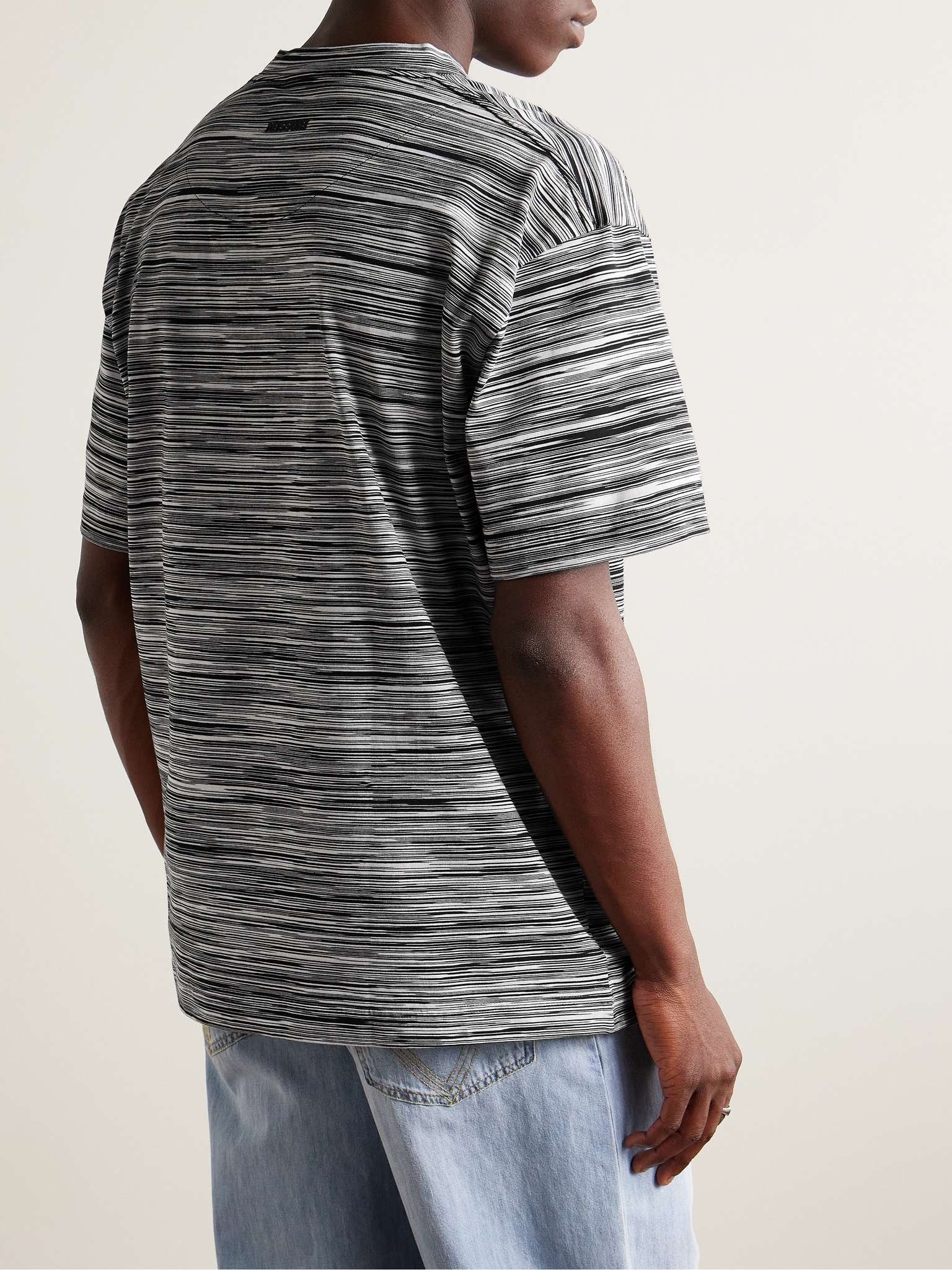Space-Dyed Cotton-Jersey T-Shirt - 3