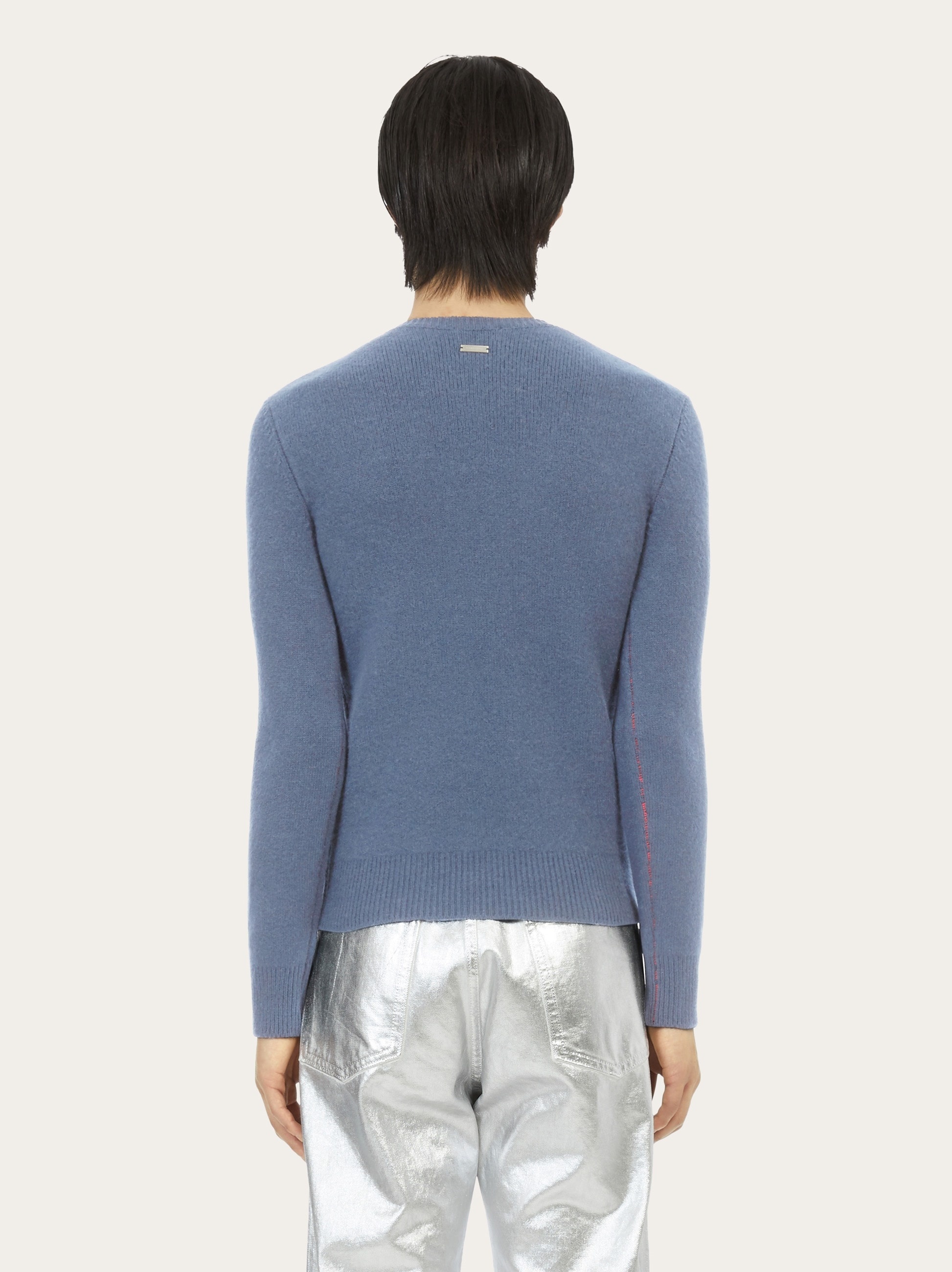 Slim fit crew neck sweater - 3
