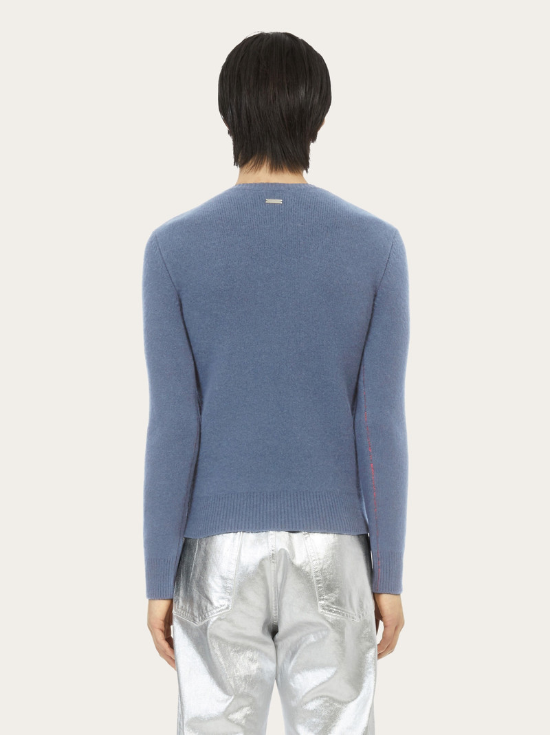 Slim fit crew neck sweater 3