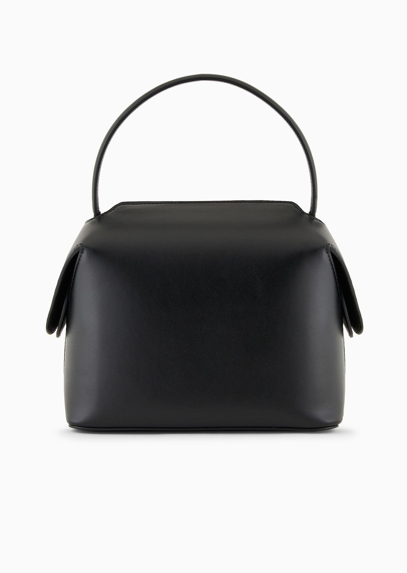 Medium, leather Boston bag 5