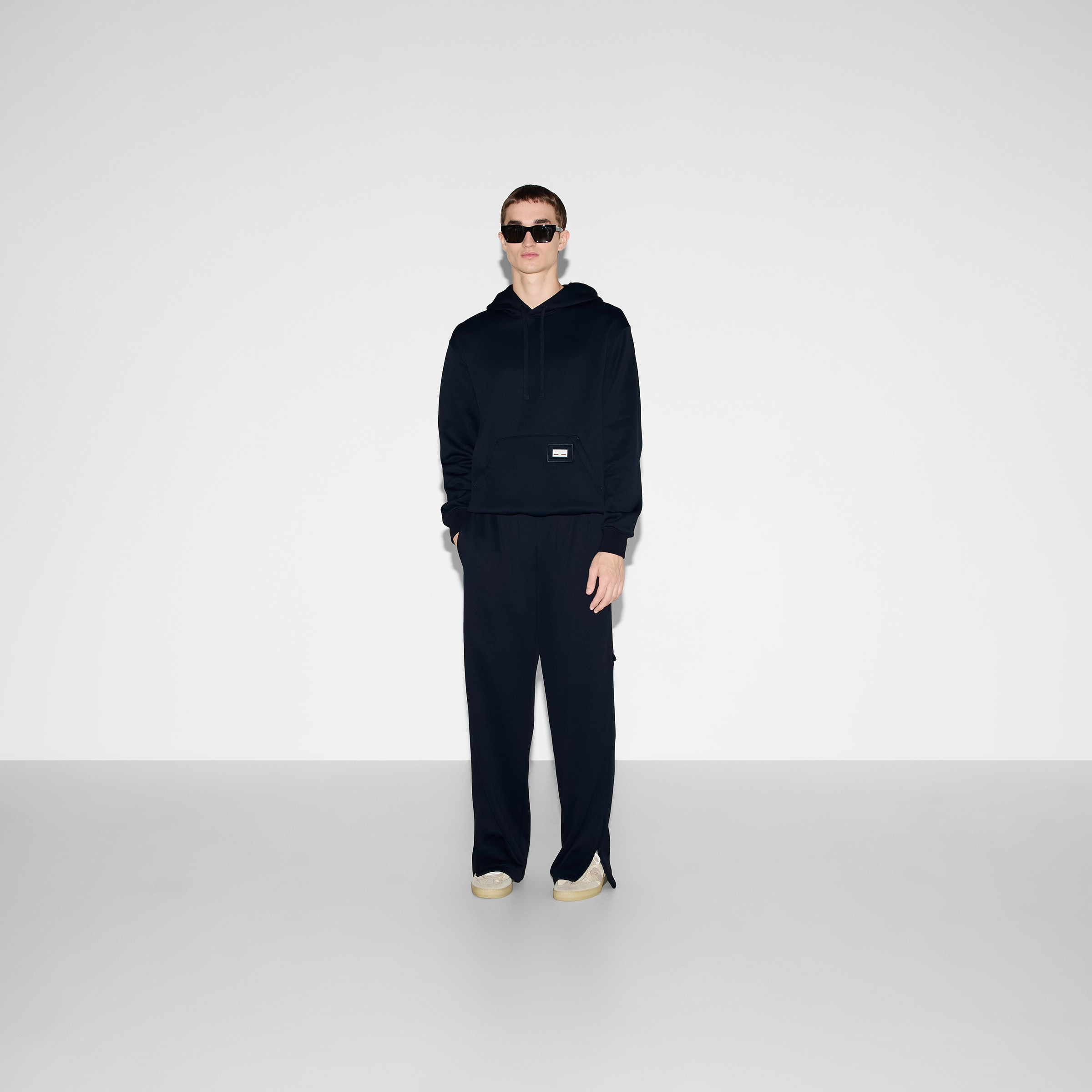 Technical nylon jersey sweatshirt - 2