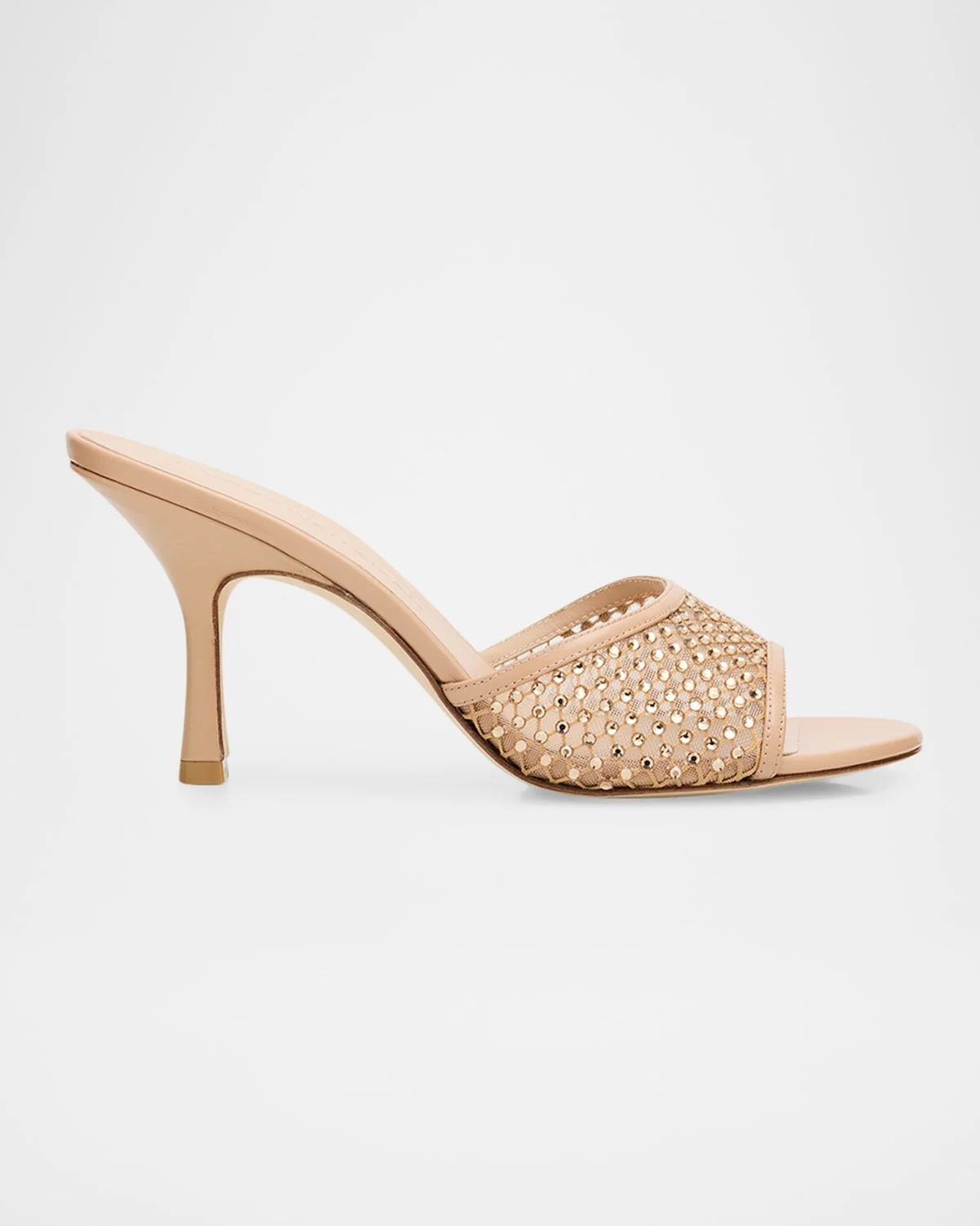 85mm Bareitall Mesh and Leather Sandals - 1