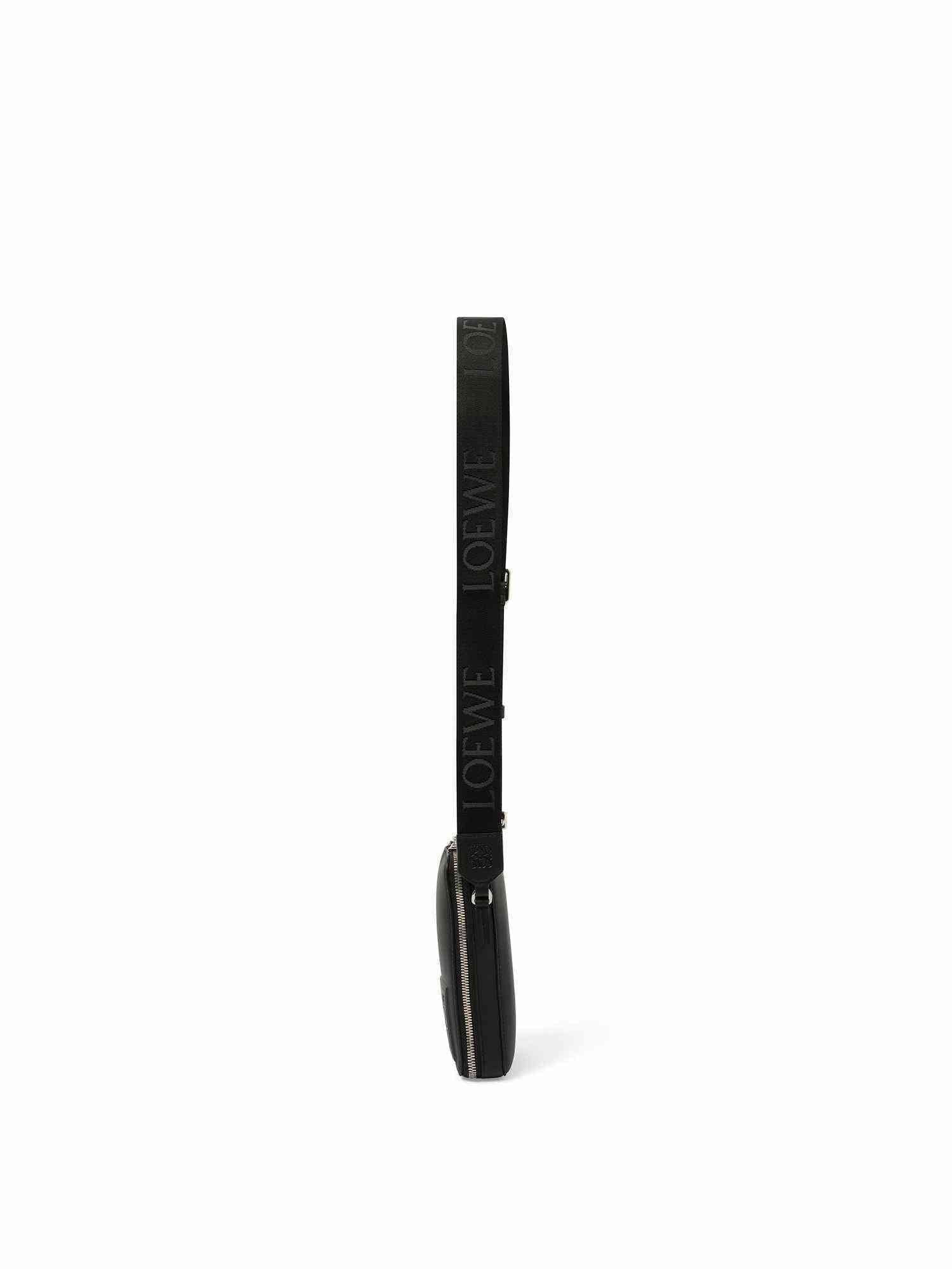 New Vertical Crossbody Pocket in Black - 8