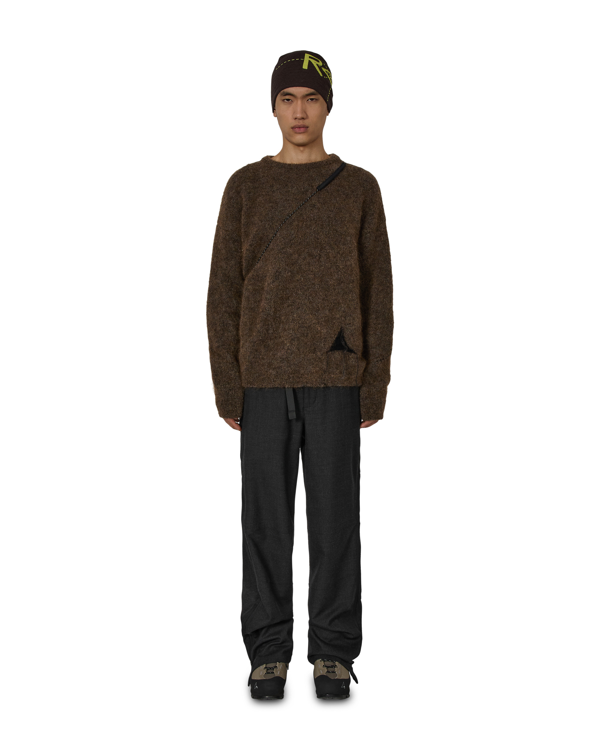 Dropstitch Mohair Knit Crewneck - 4