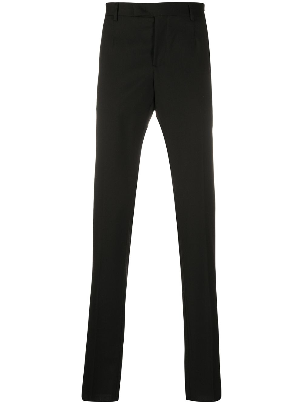 skinny fit mid-rise trousers - 1