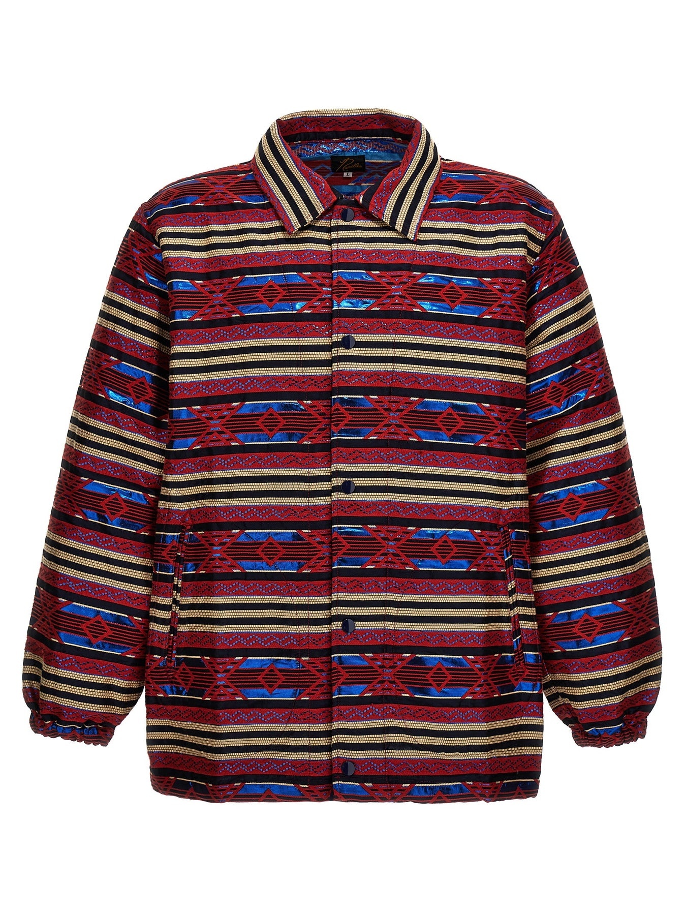 Patterned Jacket Casual Jackets, Parka Multicolor - 1