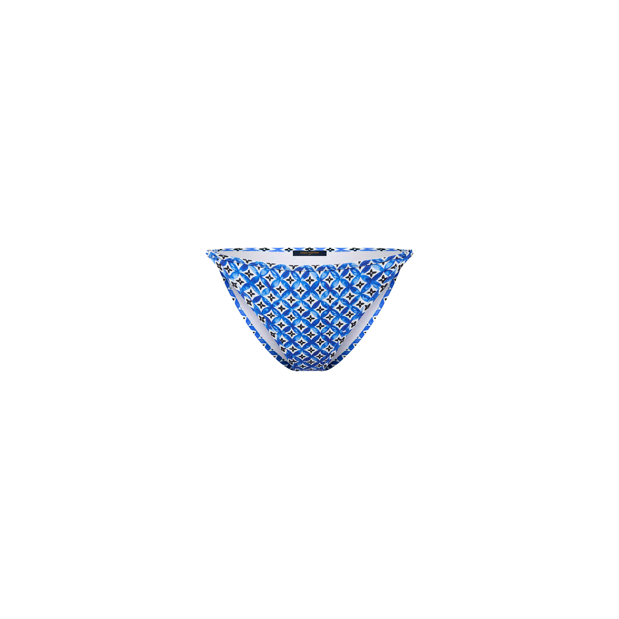 Monogram Flower Tile Bikini Bottoms - 1
