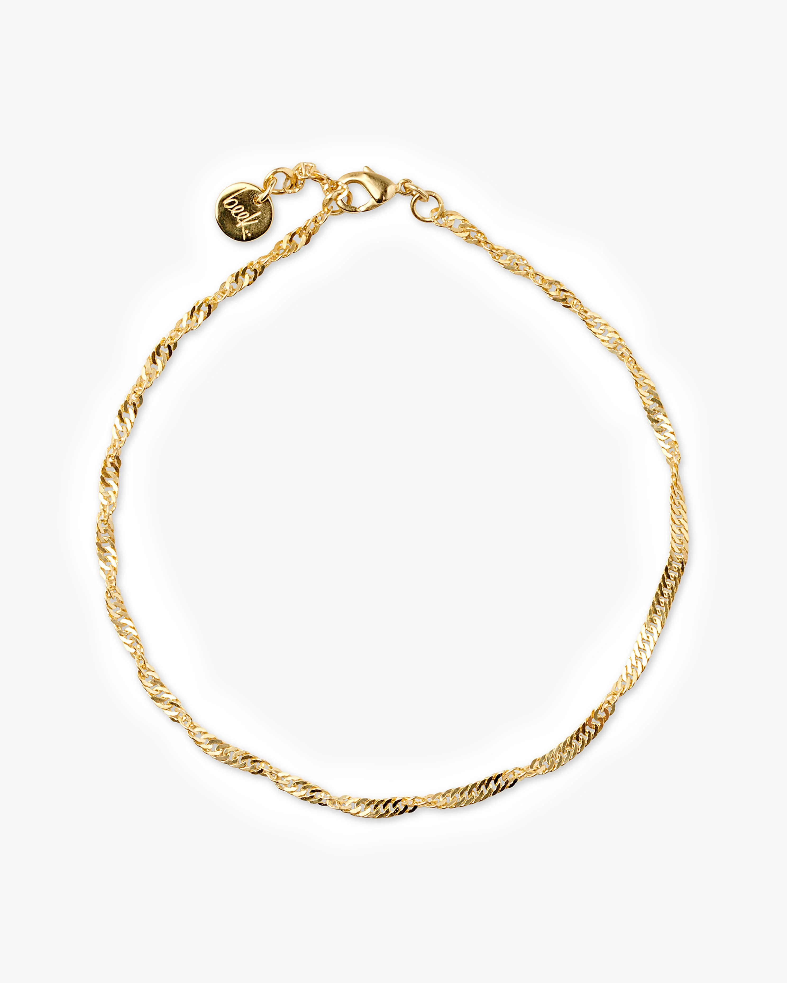 Twisted Rope Chain Anklet - 1
