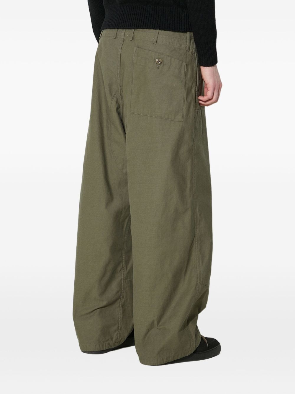 logo-patch trousers - 3