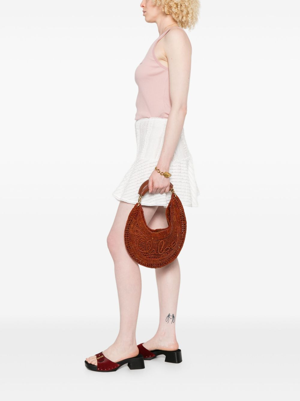 Summer Banana woven tote bag - 2