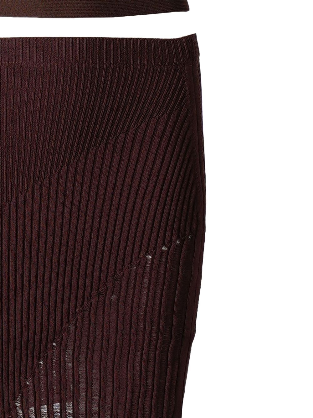 cut-out skirt - 3